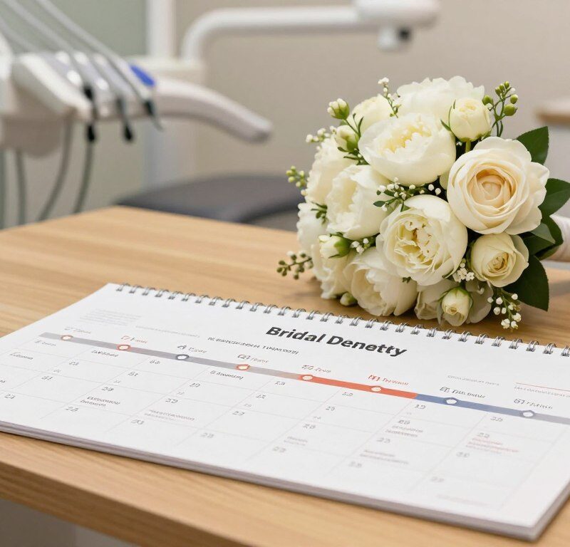 bridal dentistry timeline planning calendar