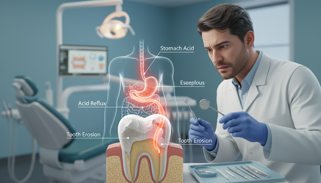 Understanding The Link Between Acid Reflux and Tooth Erosion