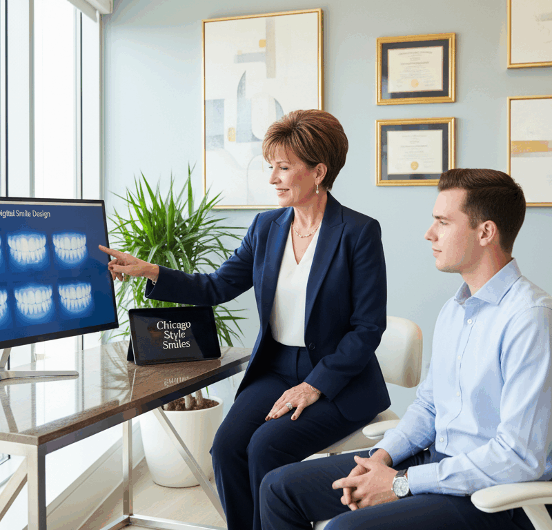digital smile design consultation